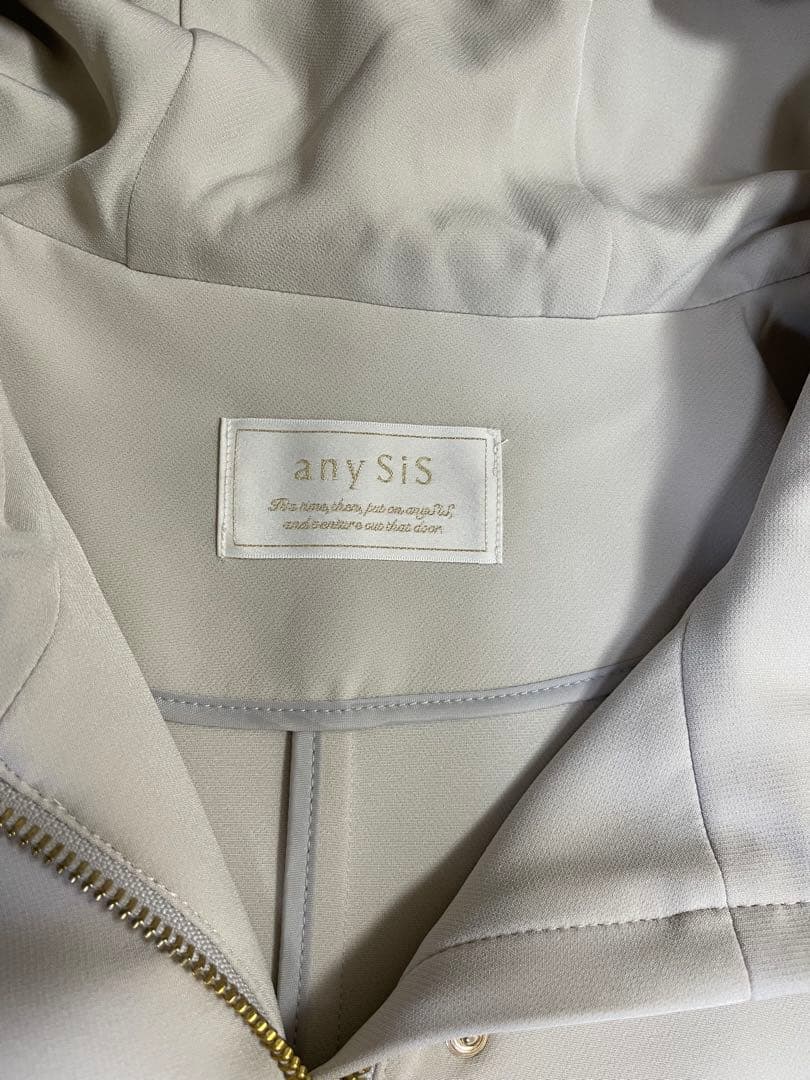 anysis エニィスィス　スプリングコート　フーデットコート