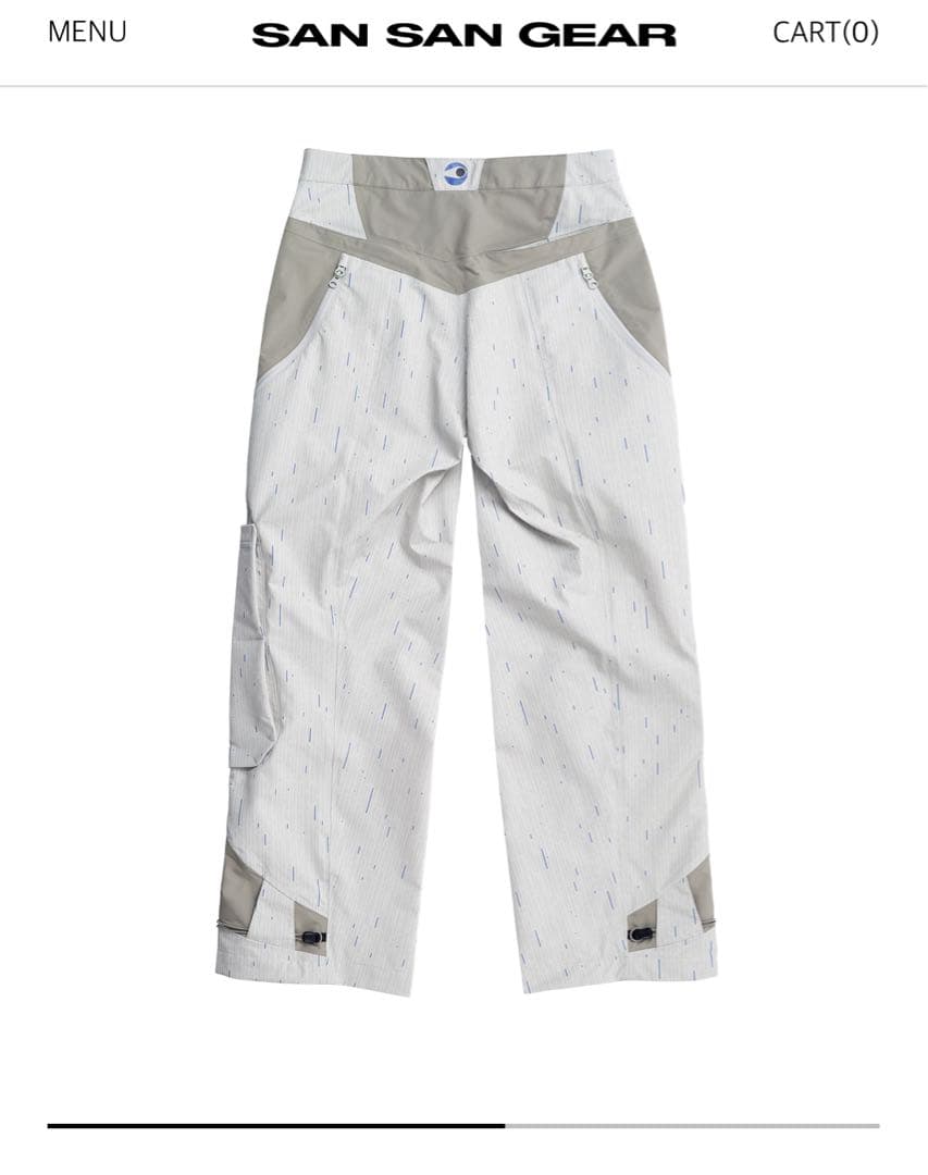 パンツ sansangear MULTI POCKET PANTS RAIN CAMO