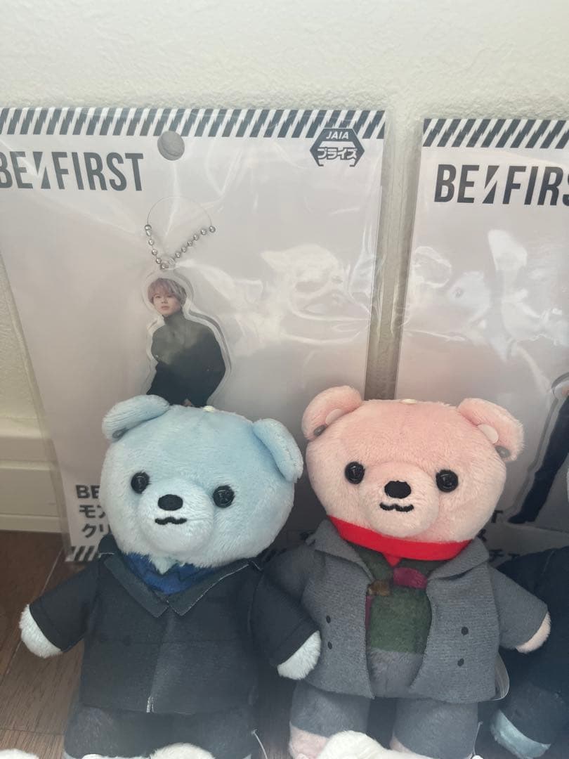 BE:FIRST クマのぬいぐるみ アクリルキーチェーン　 セット