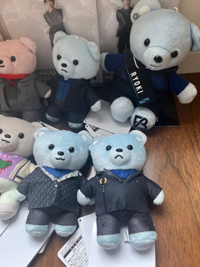 BE:FIRST クマのぬいぐるみ アクリルキーチェーン　 セット