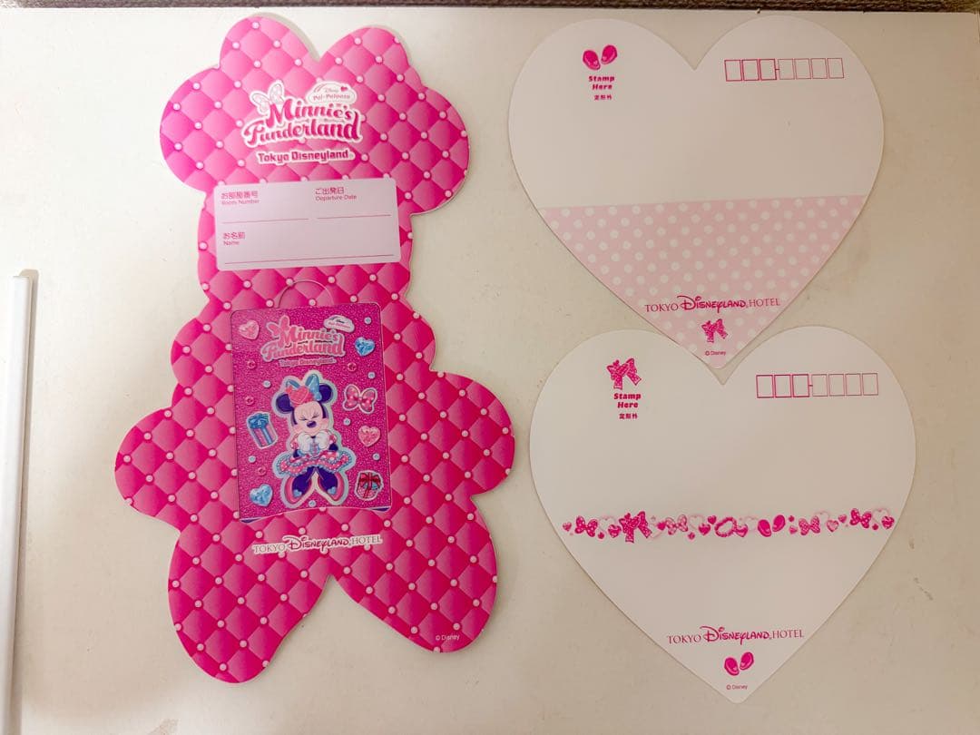 【匿名配送】　パルパルーザ　ミニーのファンダーランド　ランドホテル　ルームキー