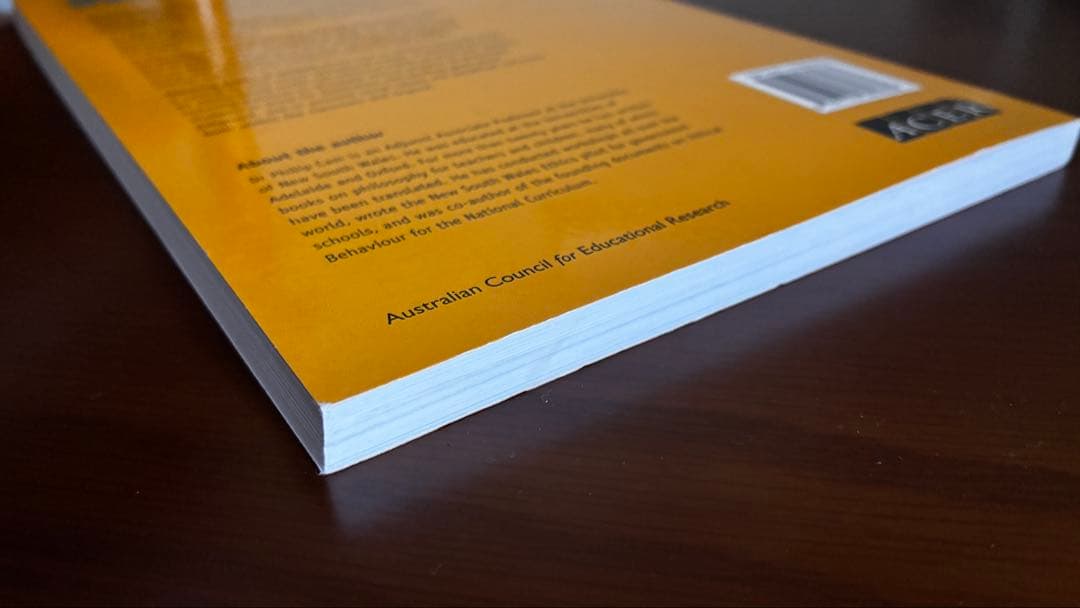 洋書 Teaching Ethics in Schools - Philip Cam