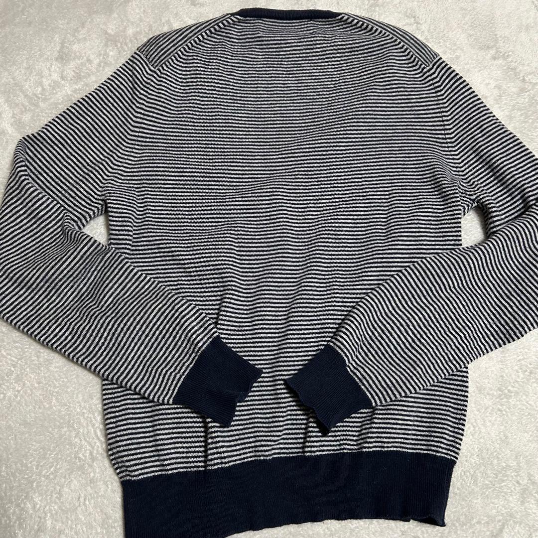 MAISON KITSUNE ボーダー　カーディガン