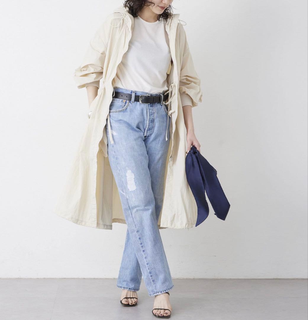 Whim Gazette【THE PAUSE】ギャザーフーデッドコート