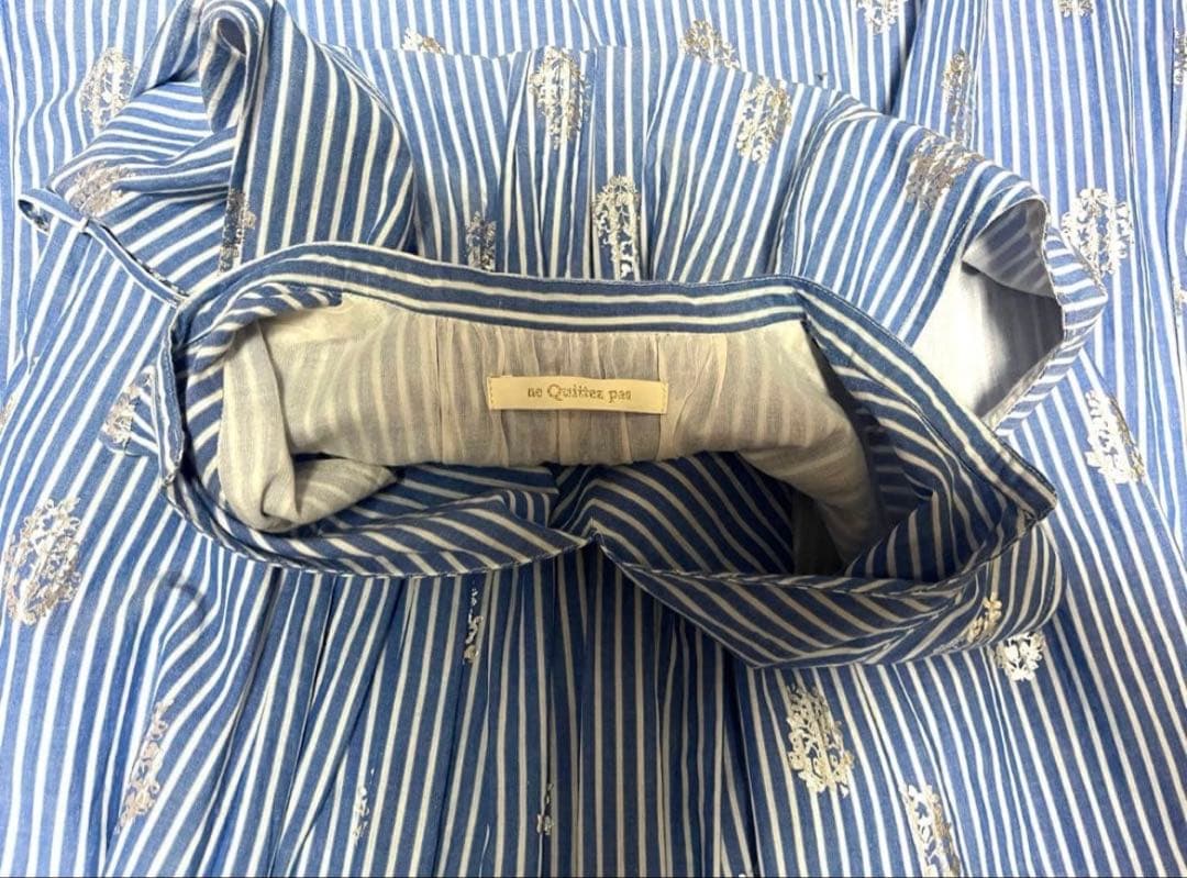 【yuuna再送用出品】ne Quittez pas ノースリーブドレス