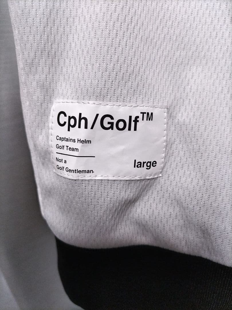 cph golf 　ショート　モックネック　ショートスリーブ