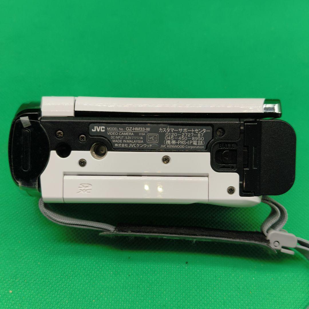 【動作確認済】JVC GZ-HM33-W