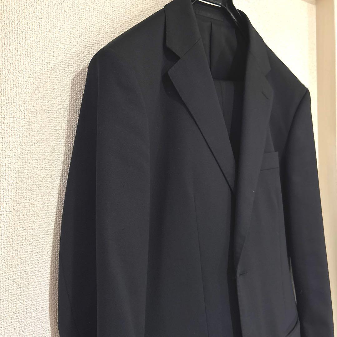 半額！新品！上下セット！UNIQLOウールスリムジャケット46&パンツ79
