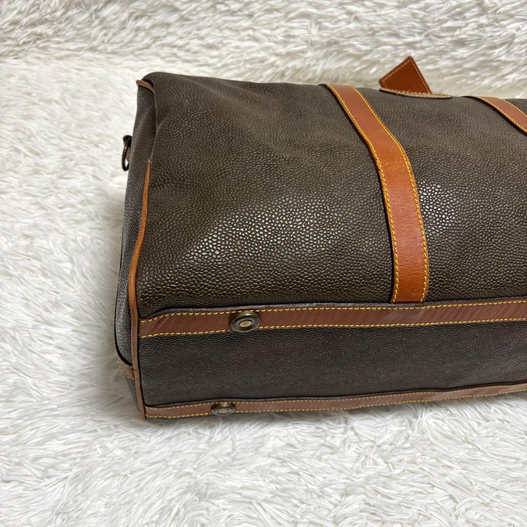 美品★Mulberry ボストンバッグ 2way カデナ 鍵 ロゴプレート　茶色