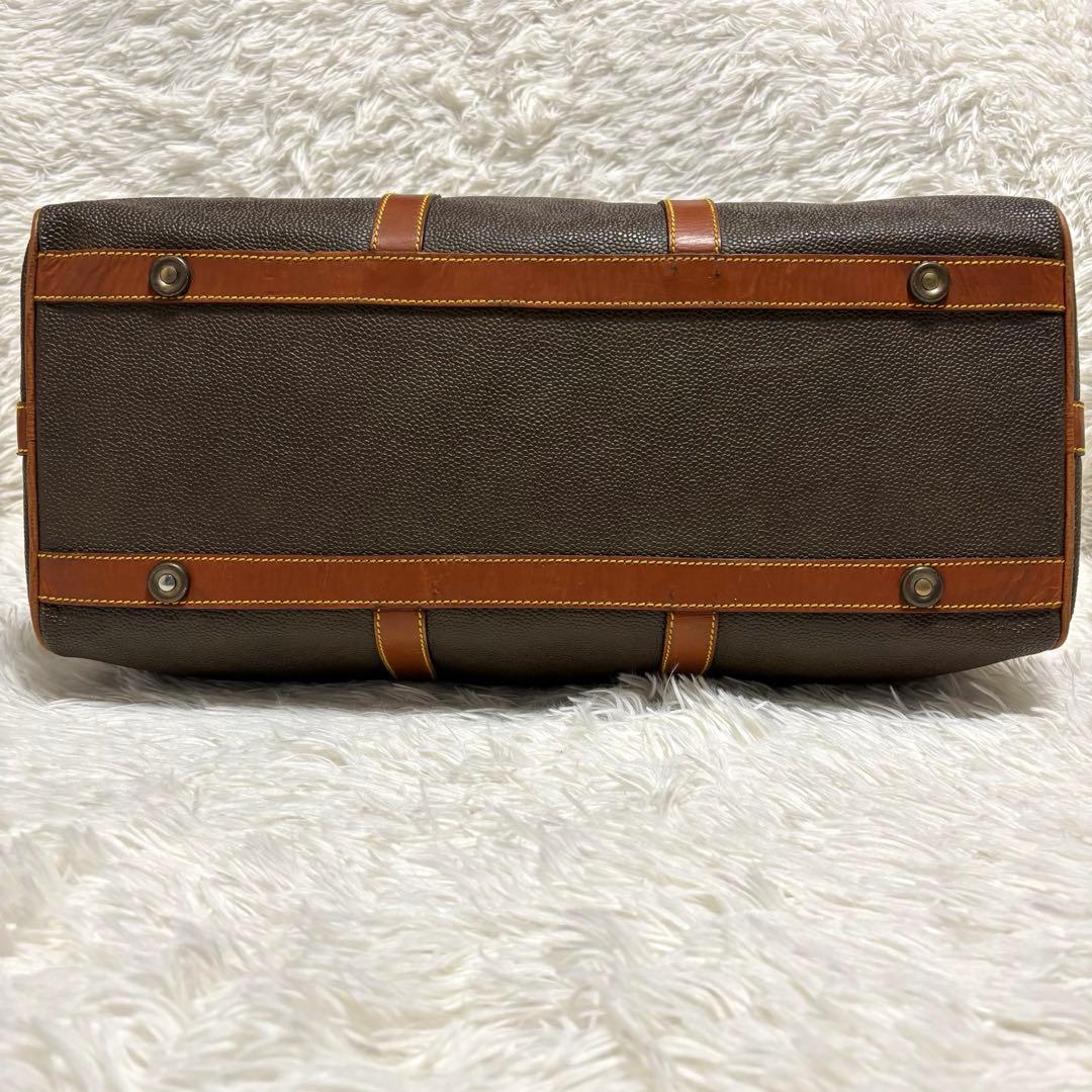 美品★Mulberry ボストンバッグ 2way カデナ 鍵 ロゴプレート　茶色