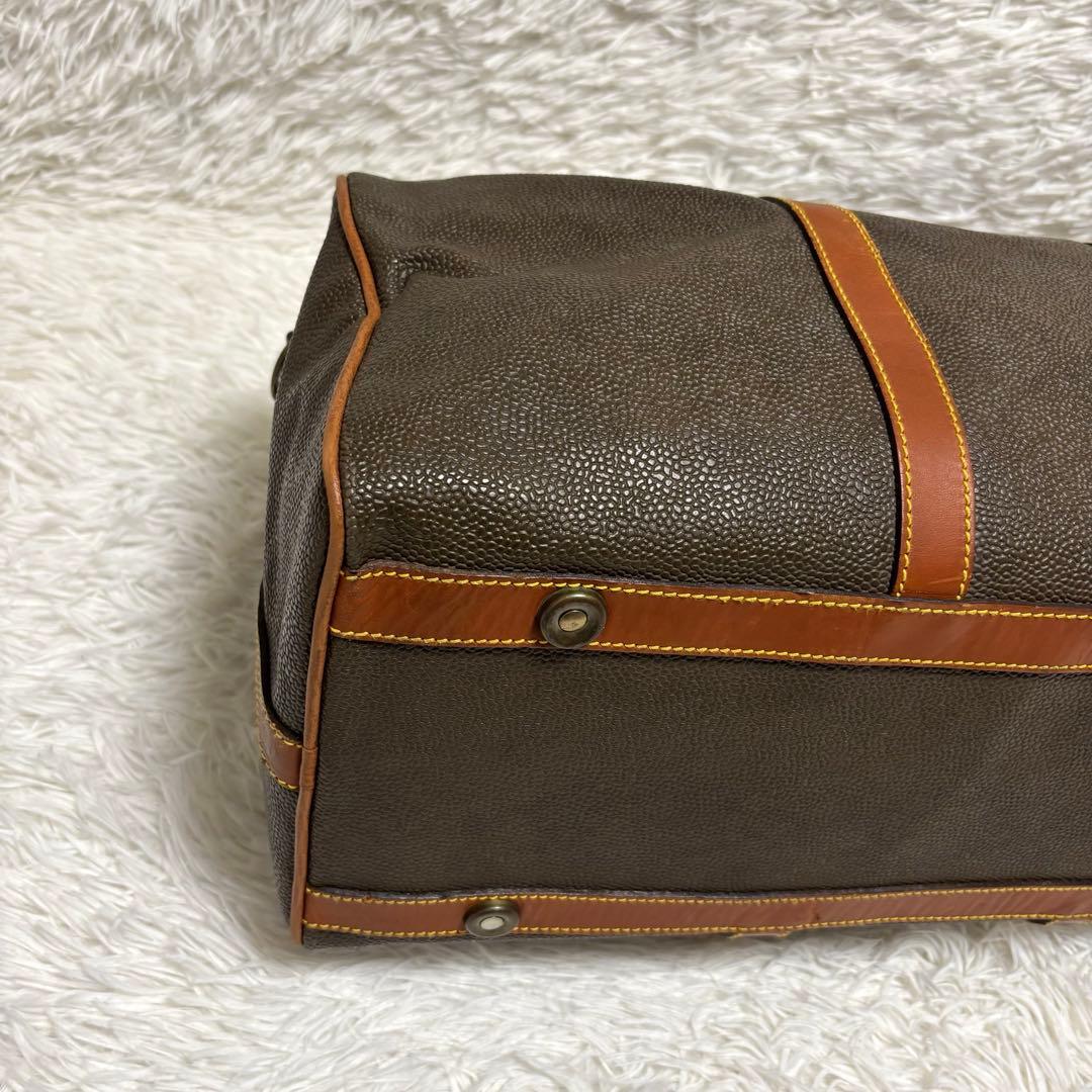 美品★Mulberry ボストンバッグ 2way カデナ 鍵 ロゴプレート　茶色