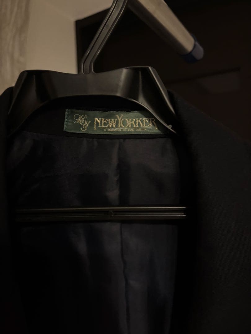 NEWYORKER ダブルブレスト　ブレザー　ジャケット　金ボタン