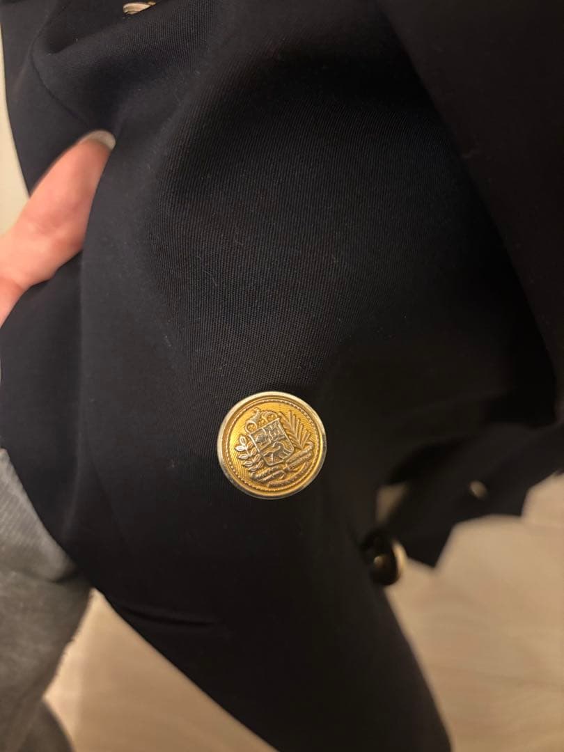 NEWYORKER ダブルブレスト　ブレザー　ジャケット　金ボタン