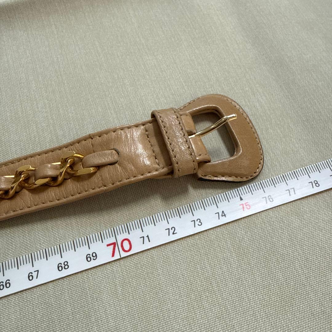 【難あり】CHANEL シャネル マトラッセ ウエストポーチ ベージュ