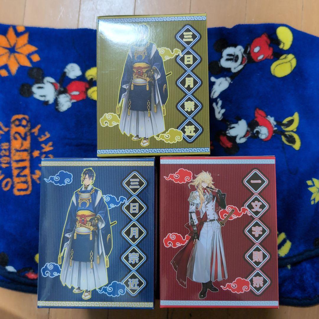 刀剣乱舞 ぬーどるストッパーフィギュア 三日月宗近 一文字則宗