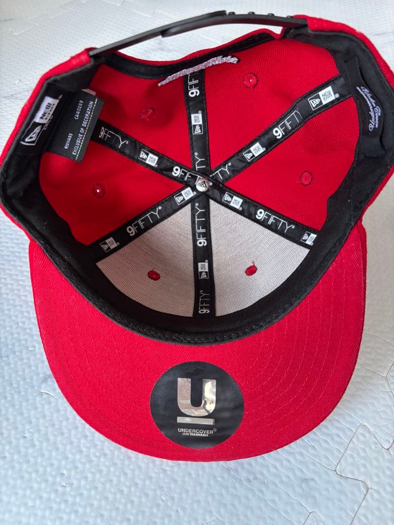 UNDERCOVER 9FIFTY キャップ レッド