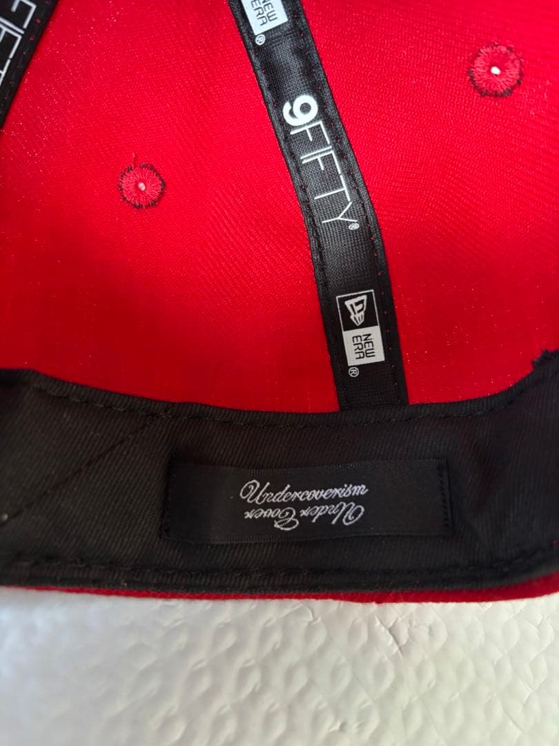 UNDERCOVER 9FIFTY キャップ レッド