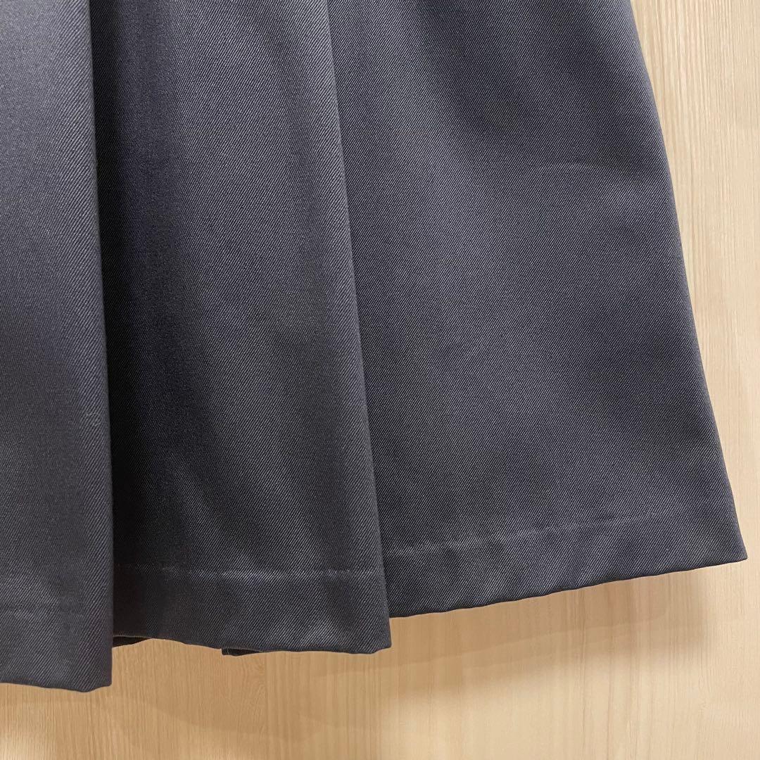 【中古】DANTON ネイビー フレアスカート36