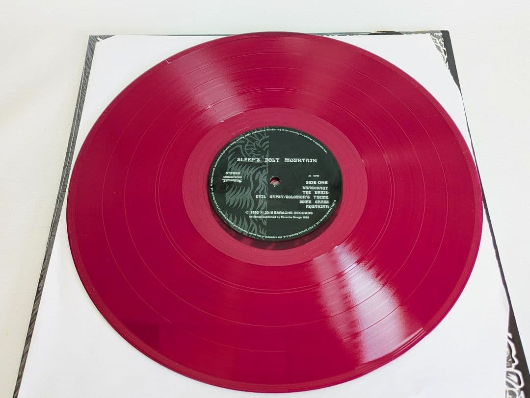 日本未発売 Sleep Sleep’s Holy Mountain LP 赤盤