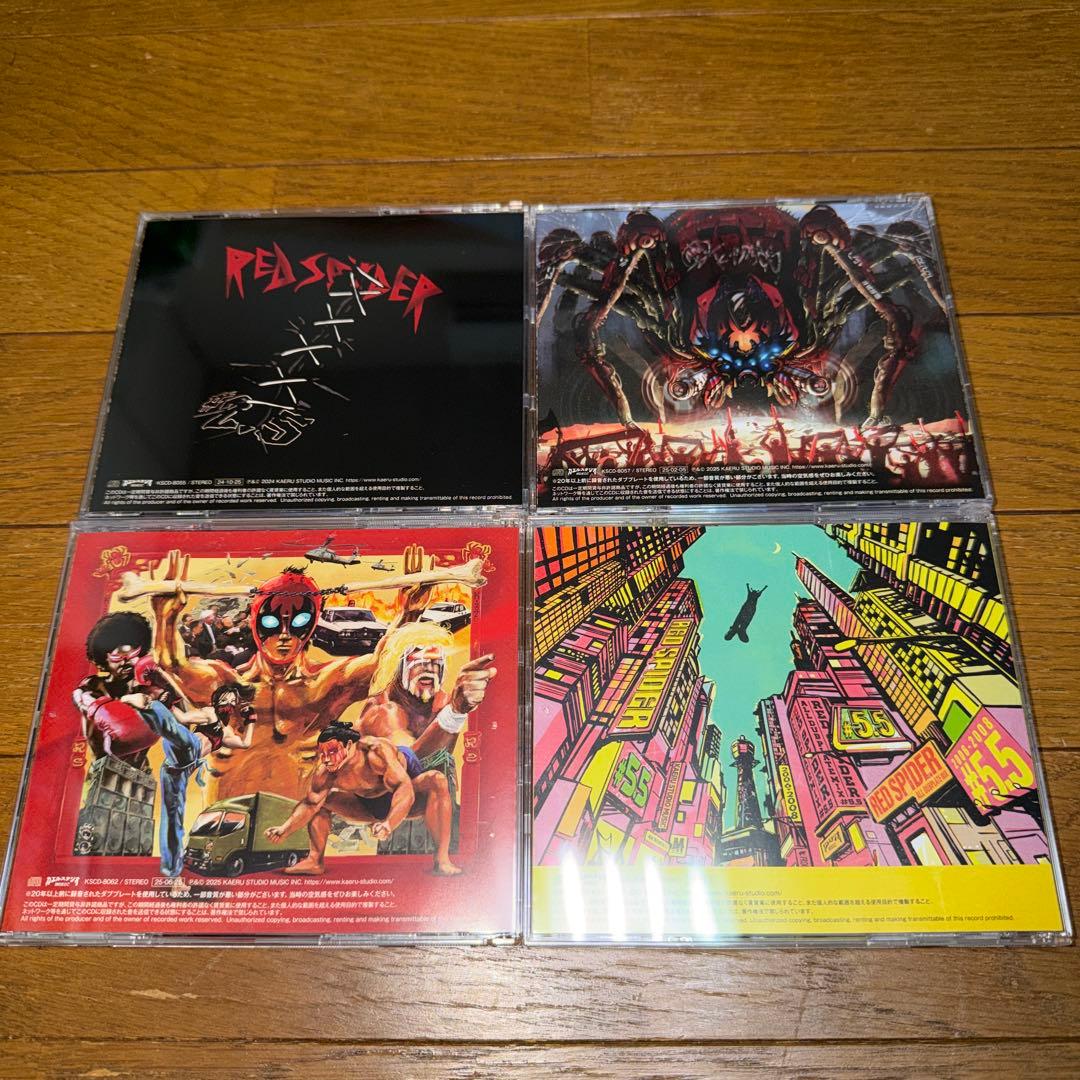 RED SPIDER #2.5 #3.5 #4.5 #5.5 レッドスパイダー