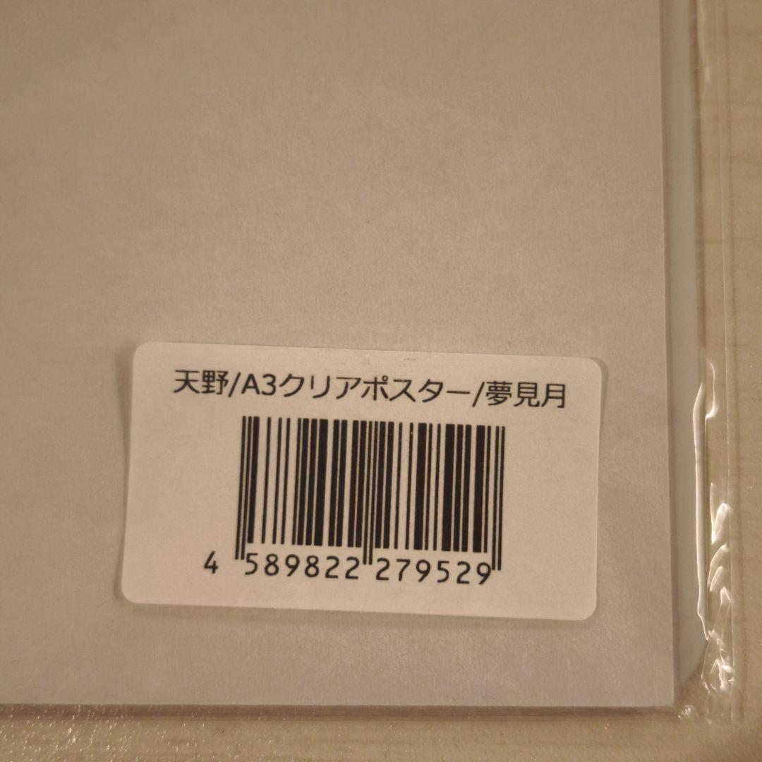 天野喜孝　夢見月　A4クリアポスター