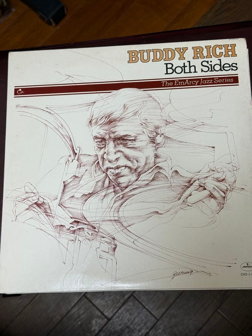 LP12in米盤Wジャケ2枚組x4セットBuddy Rich 盤ジャケ良好