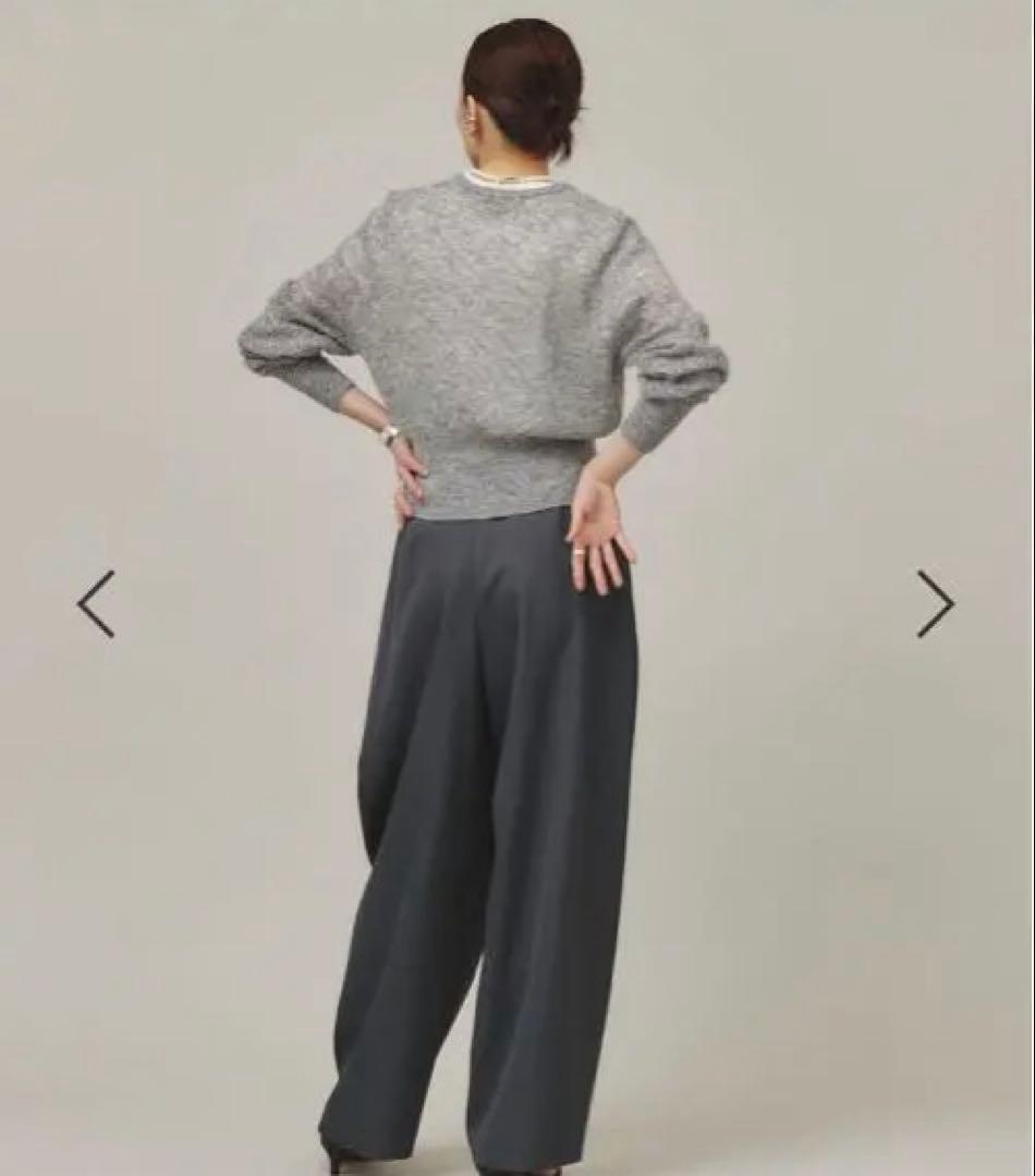 美品　カレンソロジー　モヘアスカシニットカーディガン