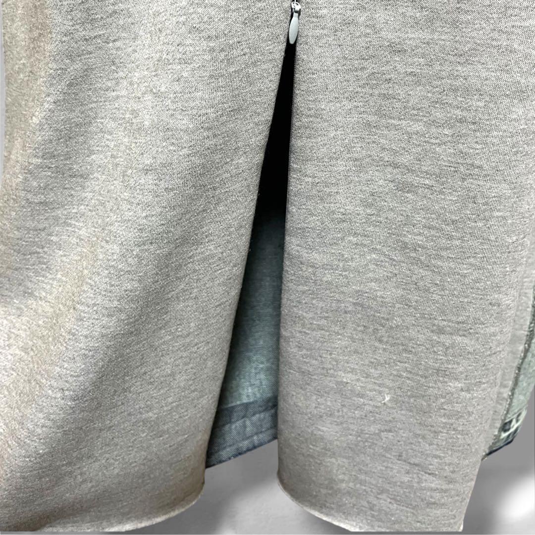 ♥️新品未使用♥️MICALLEMICALLE デニムドッキングロングスカートフリー