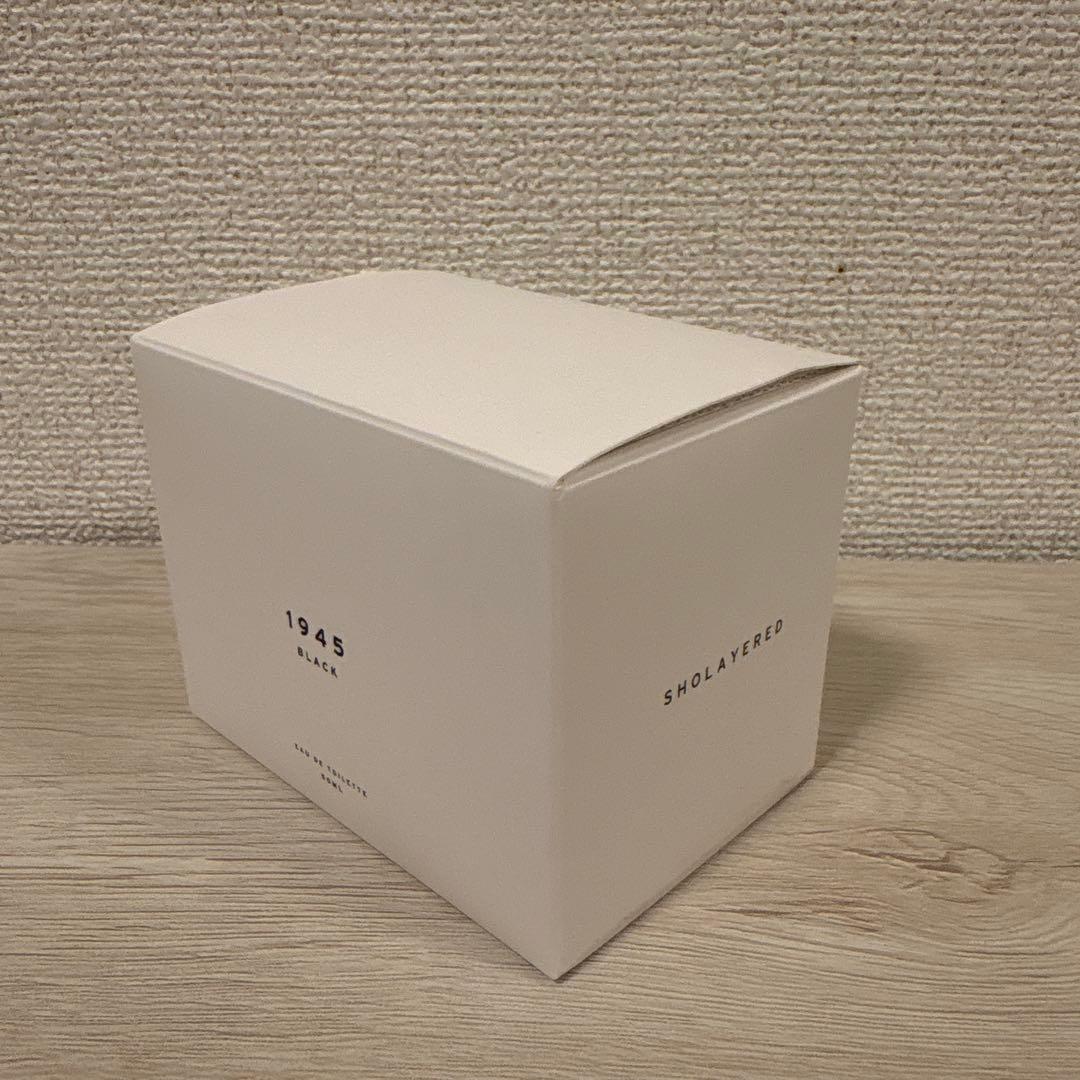 ✨新品未使用品✨ SHOLAYERED 1945 オードトワレ ブラック50ml