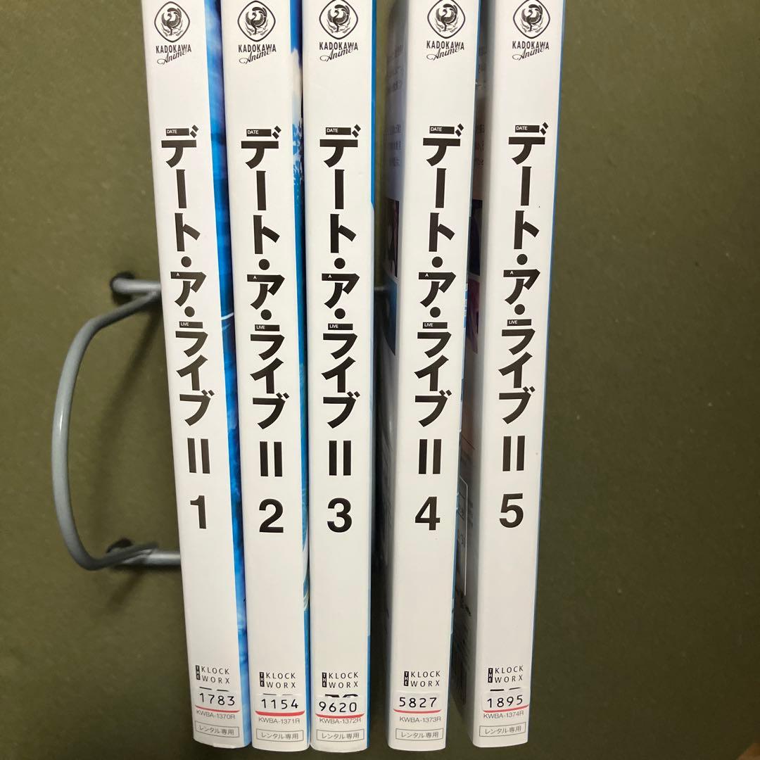 デート・ア・ライブ Ⅰ/Ⅱ/Ⅲ　DVD全17巻(レンタル落ち)セット販売