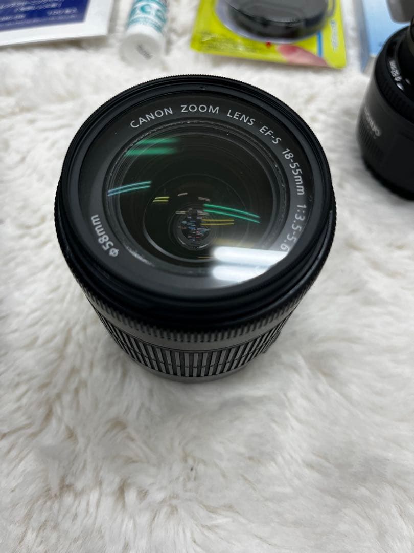 Canon EosKiss x7 本体＋レンズ2本＋クリーニングセット