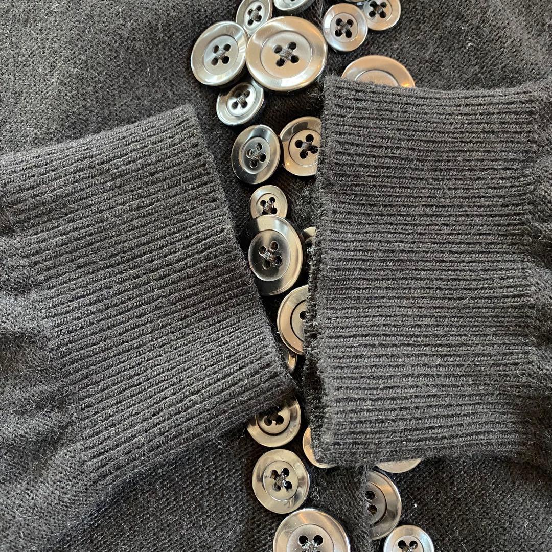 MOSCHINO CHEAP AND CHIC アンゴラ　カシミヤカーディガン