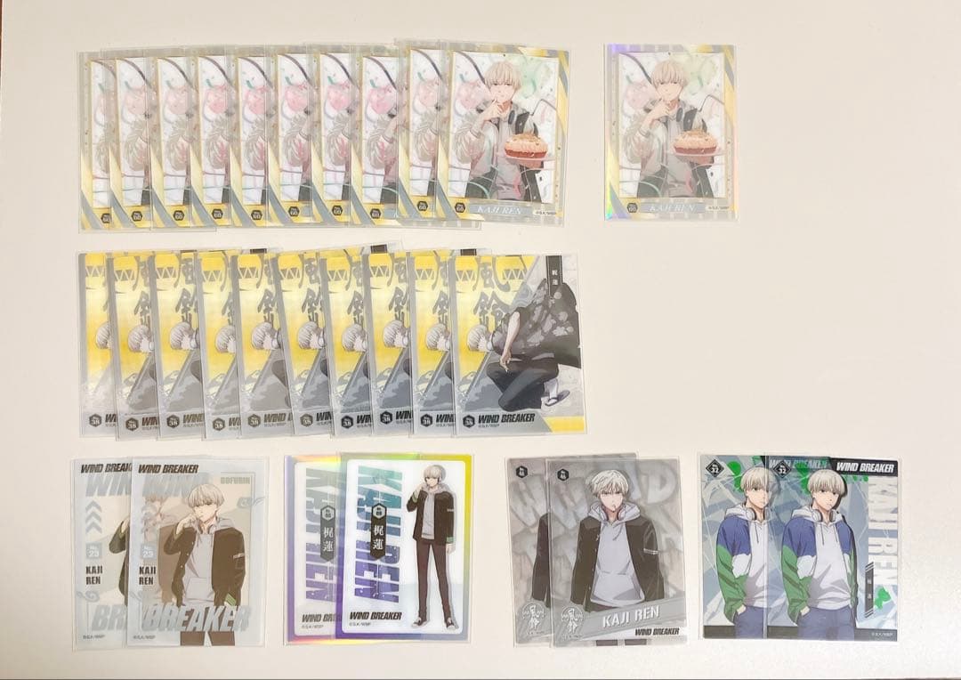 梶蓮　ウィンブレ　まとめ売り　ぱしゃこれ　クリアカード　ウエハース　ステッカー
