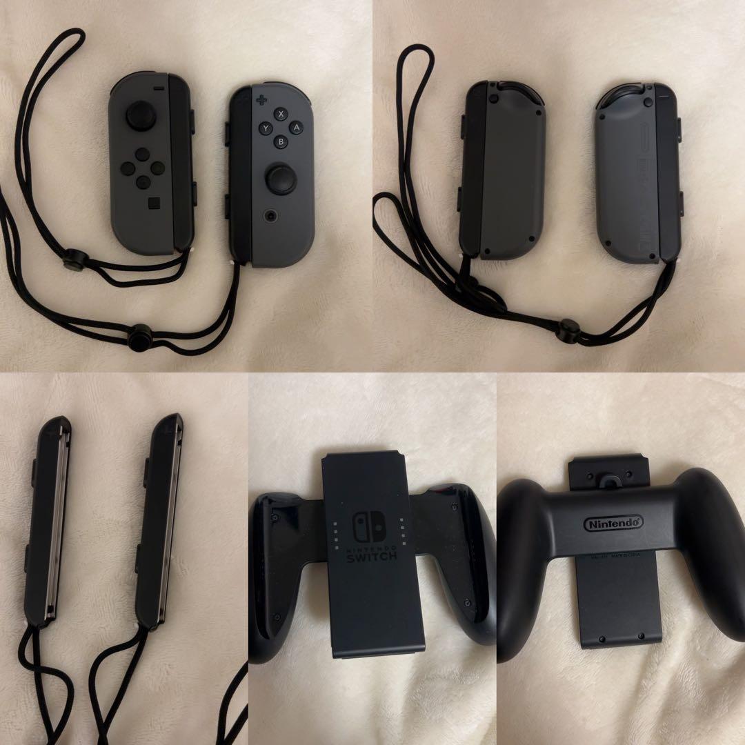 【すぐ遊べる】Switch本体セット ソフト3本 コントローラー2個