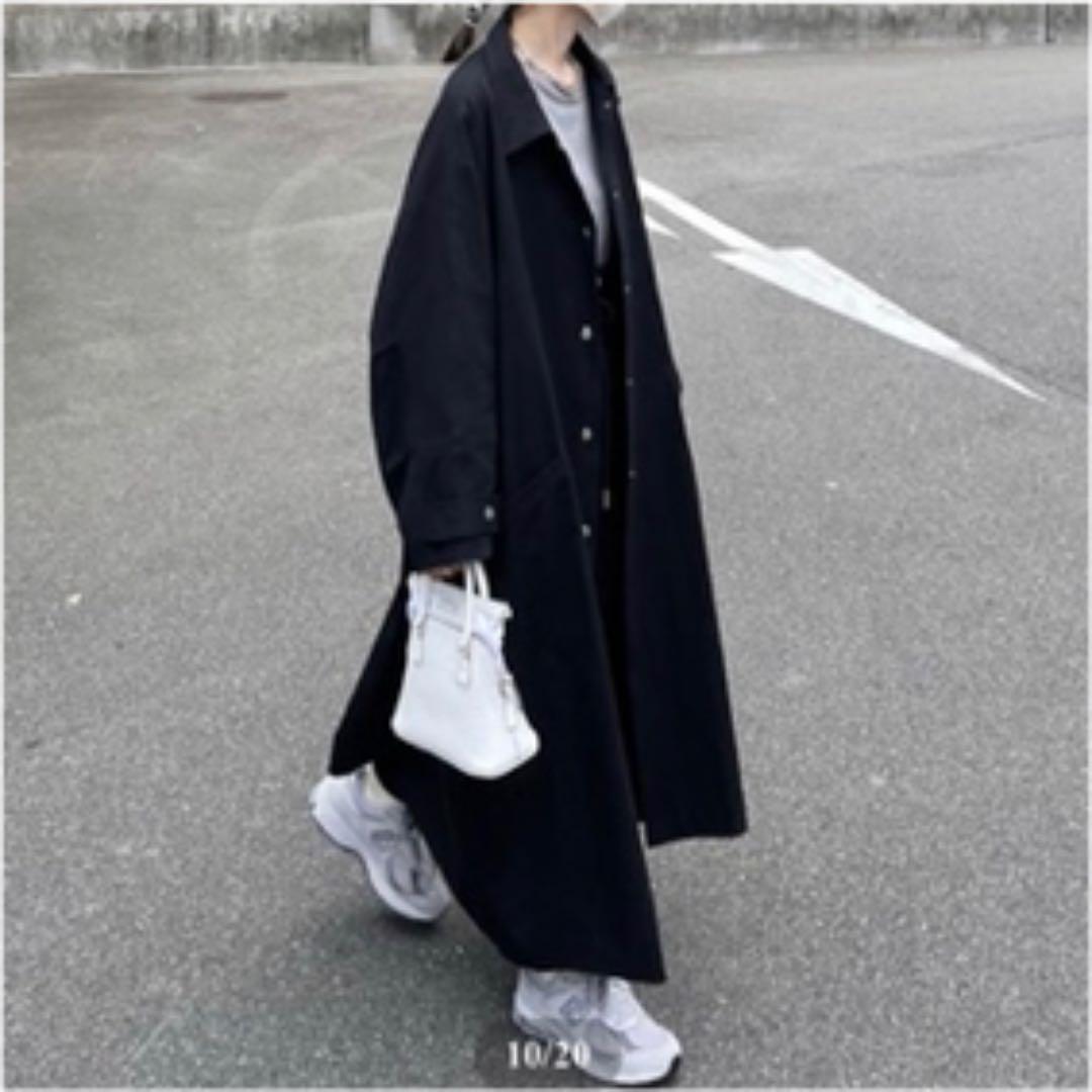 FASHIRU ステンカラーコートlong 美品❗️
