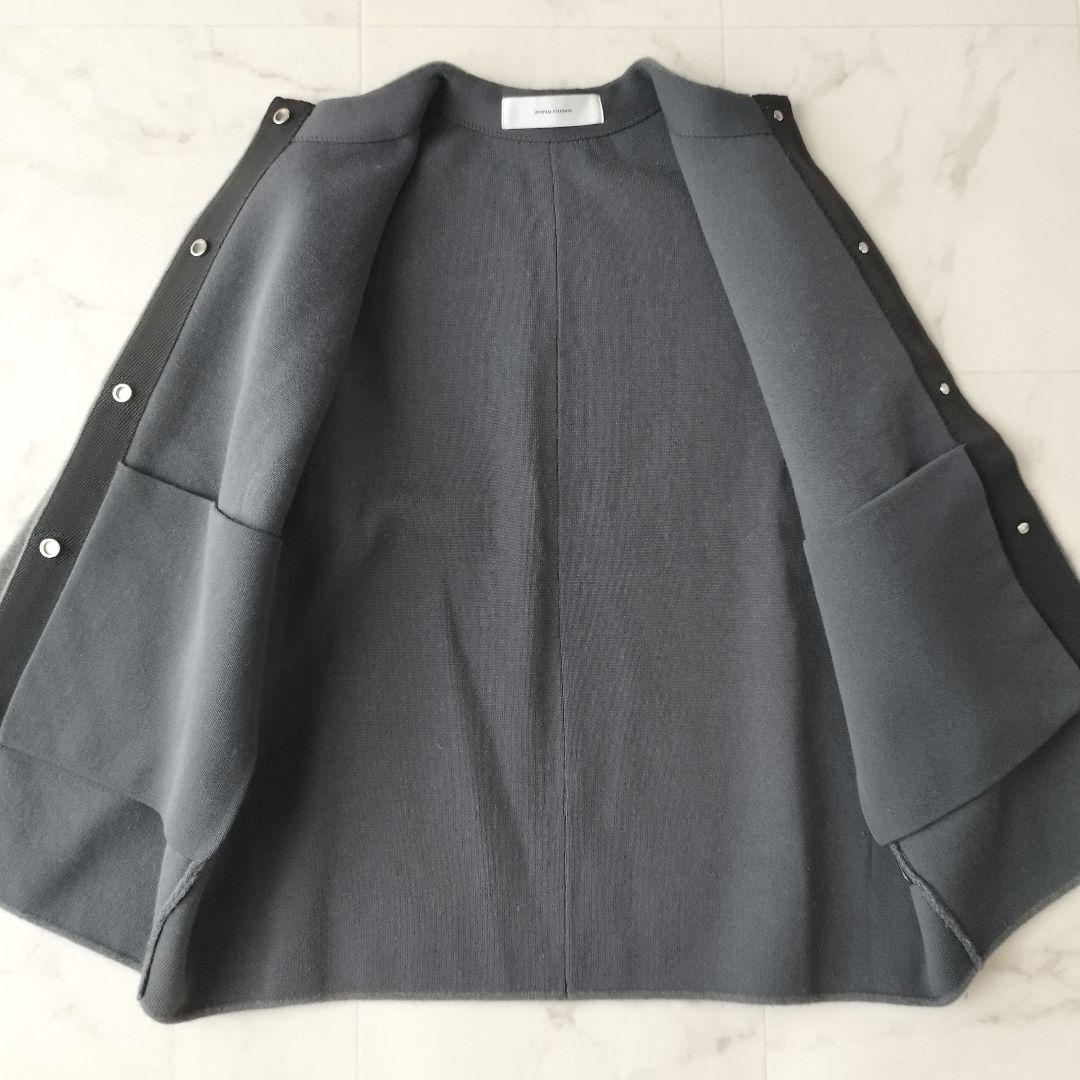 25年美品✨ジャーナルスタンダード ダブルフェイスコクーンニットジャケット 完売
