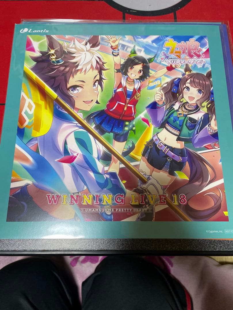 未開封　ウマ娘 プリティーダービー ウイニングライブ メガジャケのみ　20枚