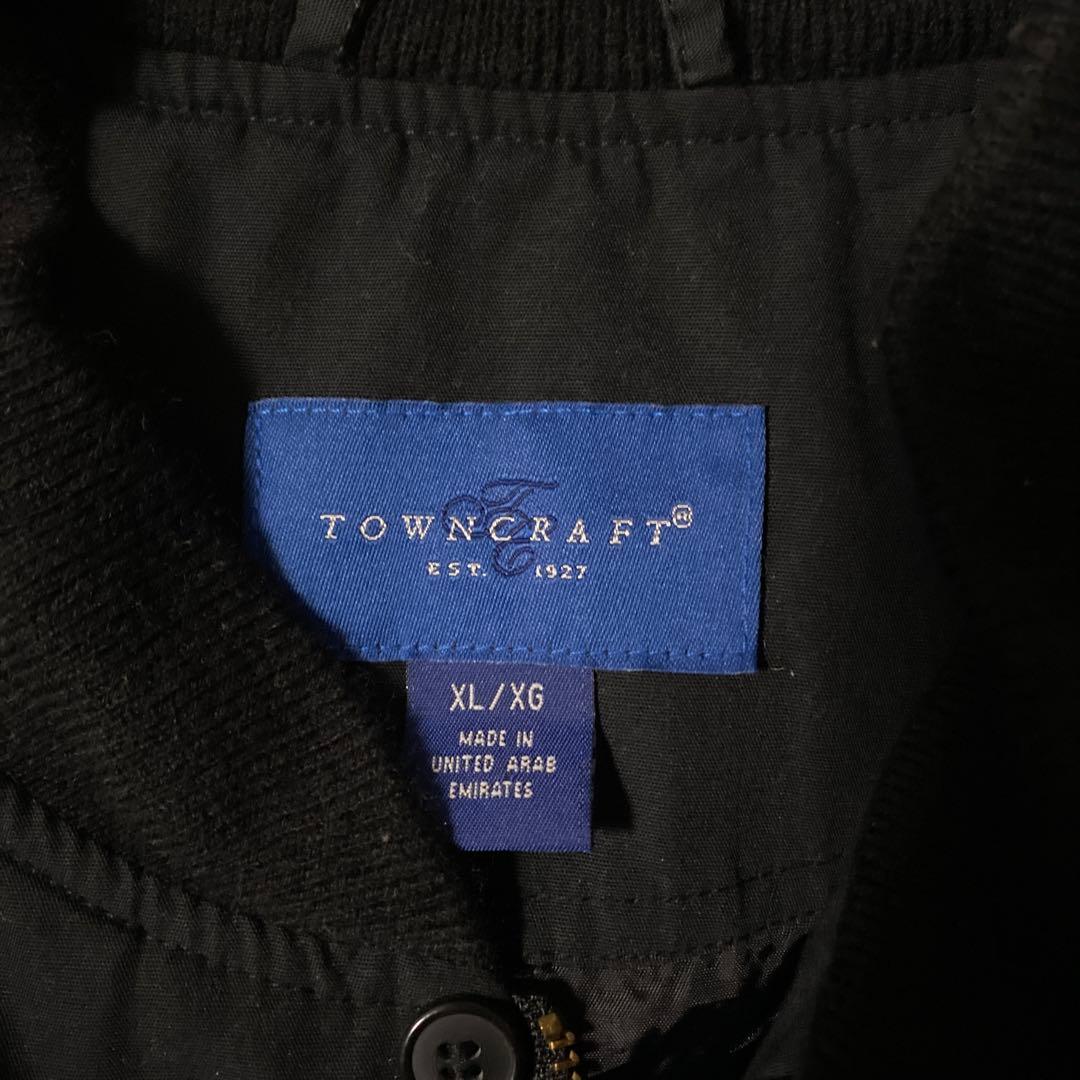 TOWNCRAFT タウンクラフト　カップショルダージャケット黒XL