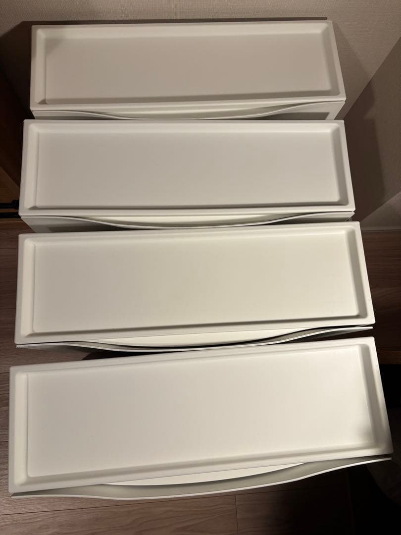 IKEA トローネス　ホワイト　4個