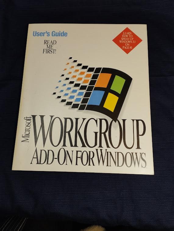 Windows 3.11 for Workgroups 英語版
