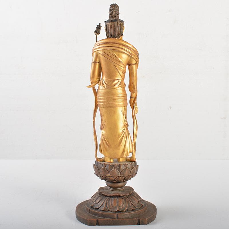 仏教美術　樹脂製　レプリカ　仏像　置物　M　R7189