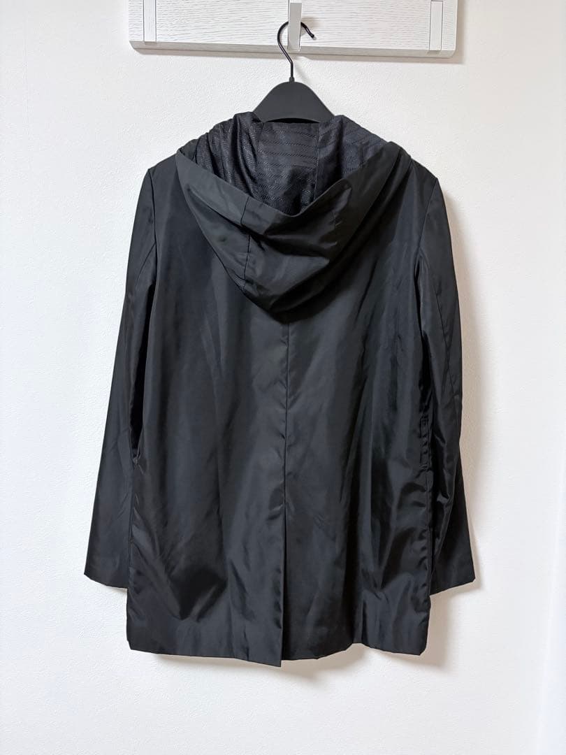 PRADA ナイロン コート ジャケット　黒