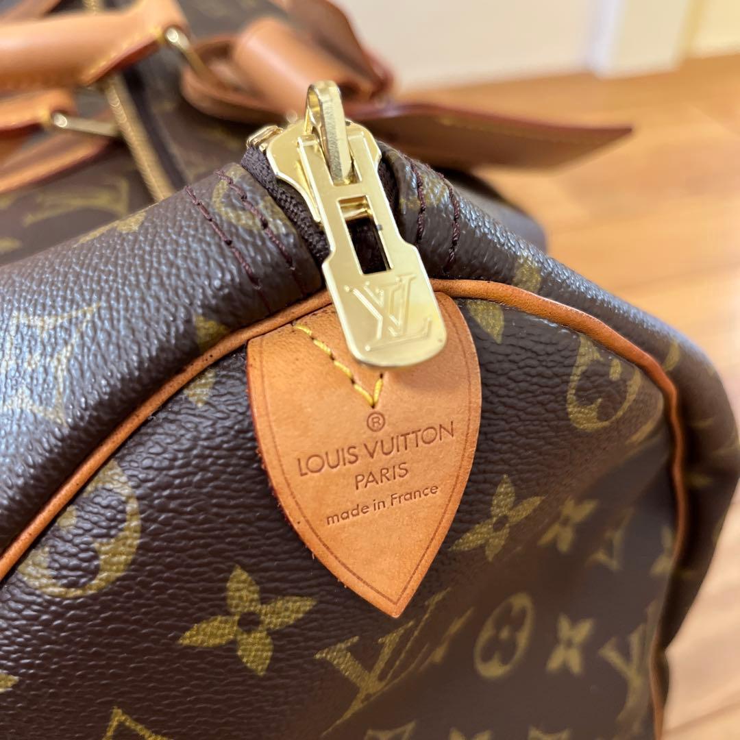 美品　Louis Vuitton ボストンバッグ ブラウン　キーポル50