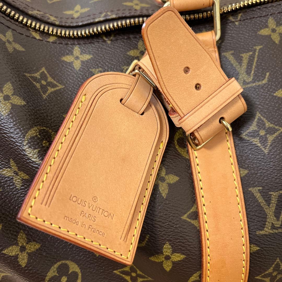 美品　Louis Vuitton ボストンバッグ ブラウン　キーポル50