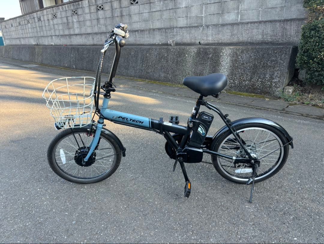 peltech208 折りたたみ電動アシスト自転車