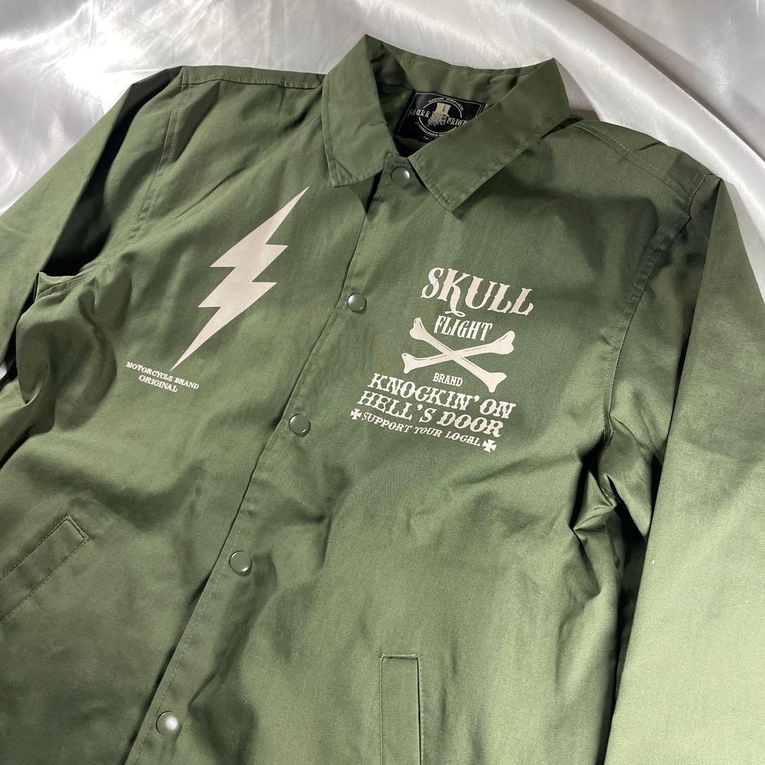 ボ*ス様 24SS SKULL FLIGHT スカルフライト コーチジャケット