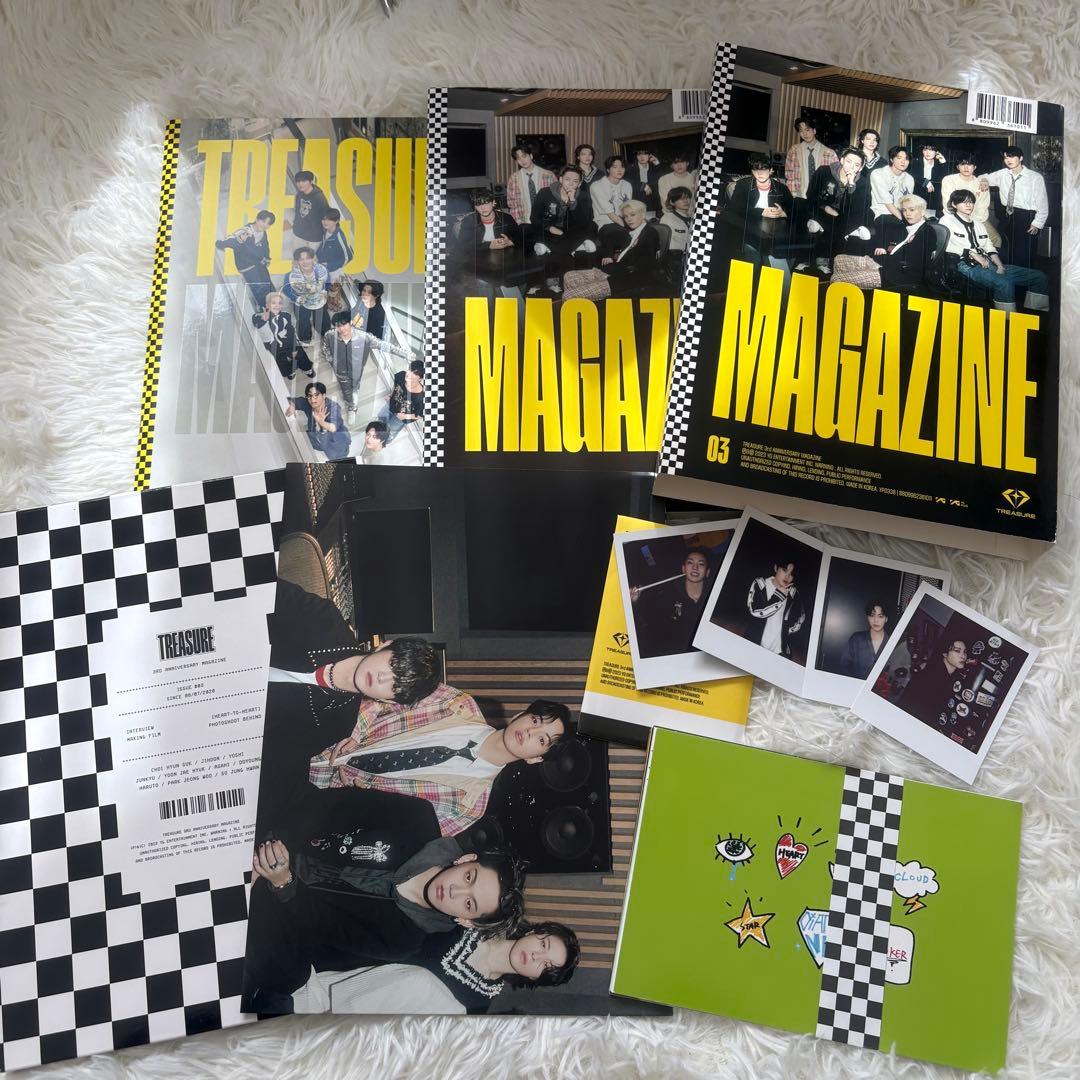TREASURE アルバム シーグリ magazine まとめ