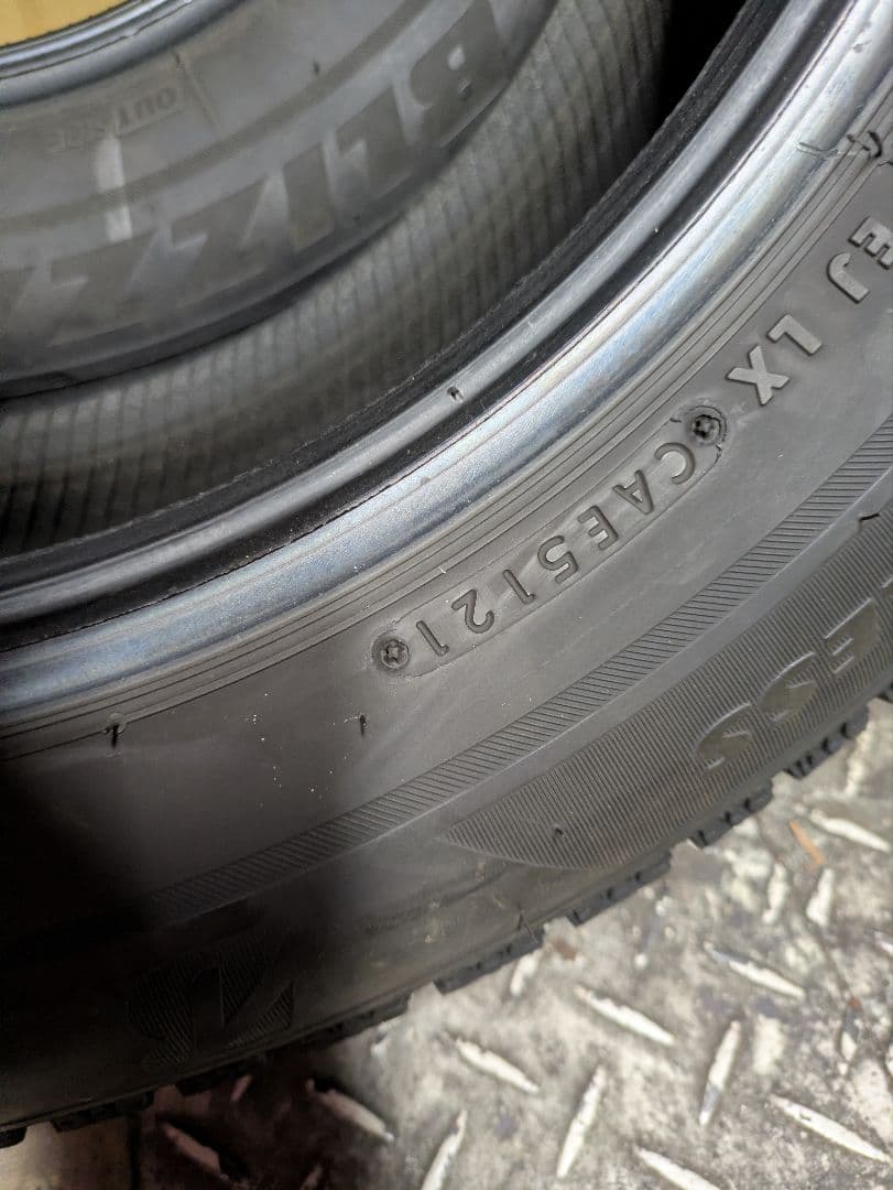 185/65R15　スタッドレスタイヤ　2本セット　その②