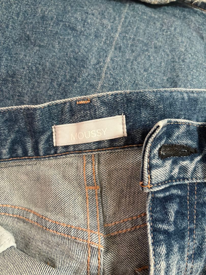 MOUSSY　MVS FLARE(L)　24 ロングタイプ　フレアデニム
