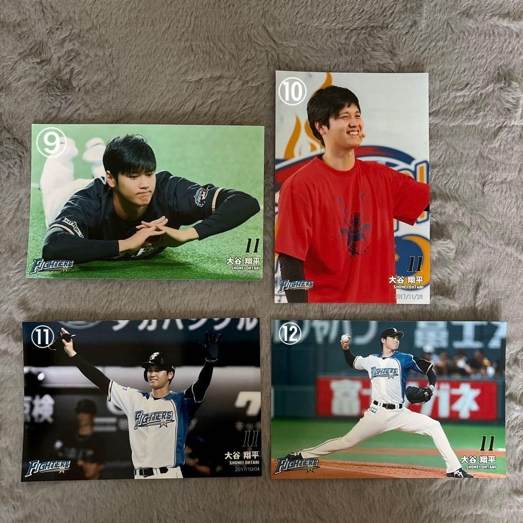 大谷翔平　公式ハイライトフォトセット（日本ハム時代）